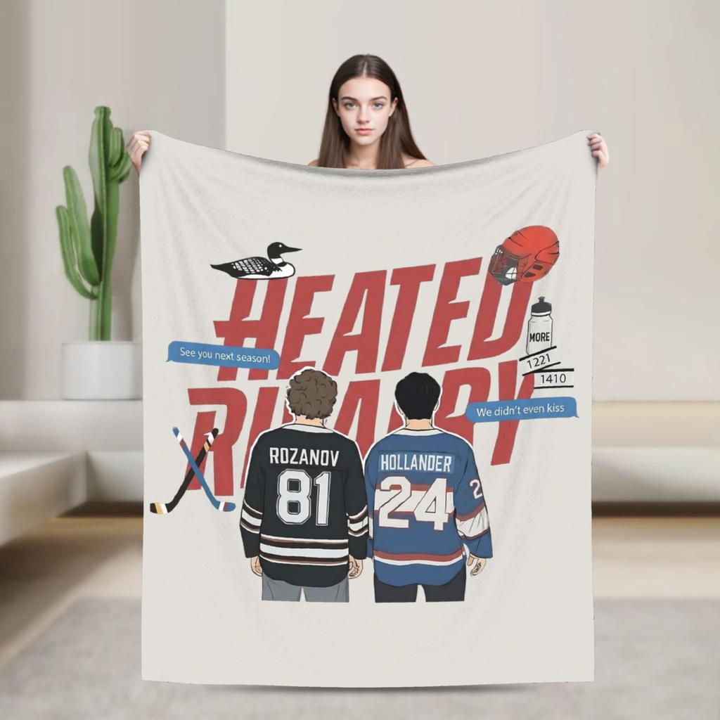 Heated Rivalry Best Ever Blankets Flannel Awesome Warm Throw Blanket for Bedspread Winter