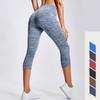 Women's Yoga Pants Sports Cropped Pants Running Sportswear Fitness Legging Tummy Control Gym Compression Tight Trousers Capris