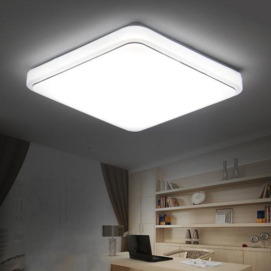 Yousheng LED Ceiling Lamp High Brightness Flicker Free Non-glare Eye Protection Classic Square Ceiling Light Indoor Lighting Fixture