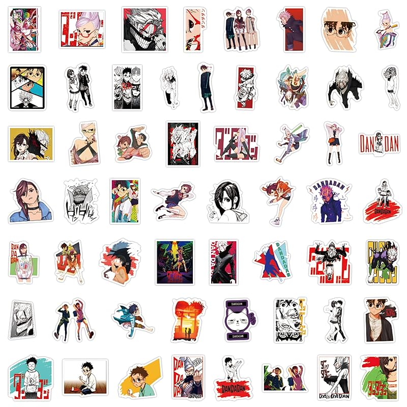 Dandadan Seal 110 Pieces Set Sticker Momo Ayase Ken Takakura Cute Fashionable Notebook Sticker Laptop Computer Mug Suitcase Bicycle Cell Phone