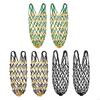 2Pcs/Set Hanging Horse Hay Bag Slow Feed Hay Feeder Bag Durable Hay Net  Equestrian Accessory