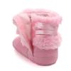Soft Cotton Baby Boots Winter Cute Bowknot Snow Boots Baby Winter Booties Shoes Anti Slip Newborn Toddler Boy Girl First Walkers