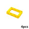 Технические подъемные балки MOC Кирпичи DIY Собирает Частицы 32348 Модифицированный Изогнутый Кирпич Образовательный 39793 39790 Строительные Игрушки