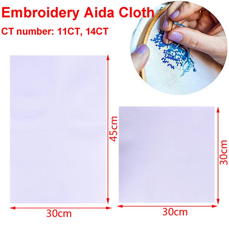 11Ct 14Ct ткань Aida, вышивка крестиком, ткань для рукоделия своими руками, ткань для шитья