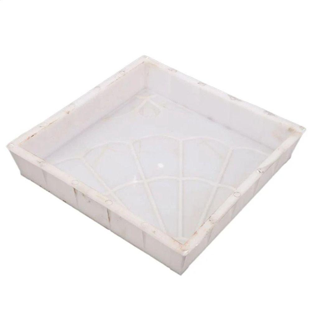 1Pcs Fan-shaped Magnolia Shape Stepping Stone Paver Walkway Brick Mold For Lawn Patio Yard Garden