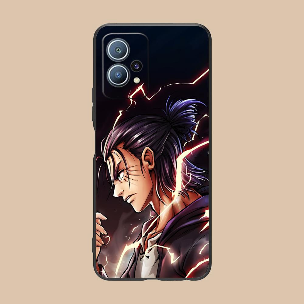 Матовый чехол из ТПУ AOT Эрен Йегер для мобильного телефона Huawei P60 P50 P40 P30 P20 P10 P9 P8 Pro Lite Plus Цветная печать