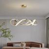 Люстры светодиодные потолочные люстры светильники для гостиной спальни современные светодиодные большие люстры светильники AC85-260V золото