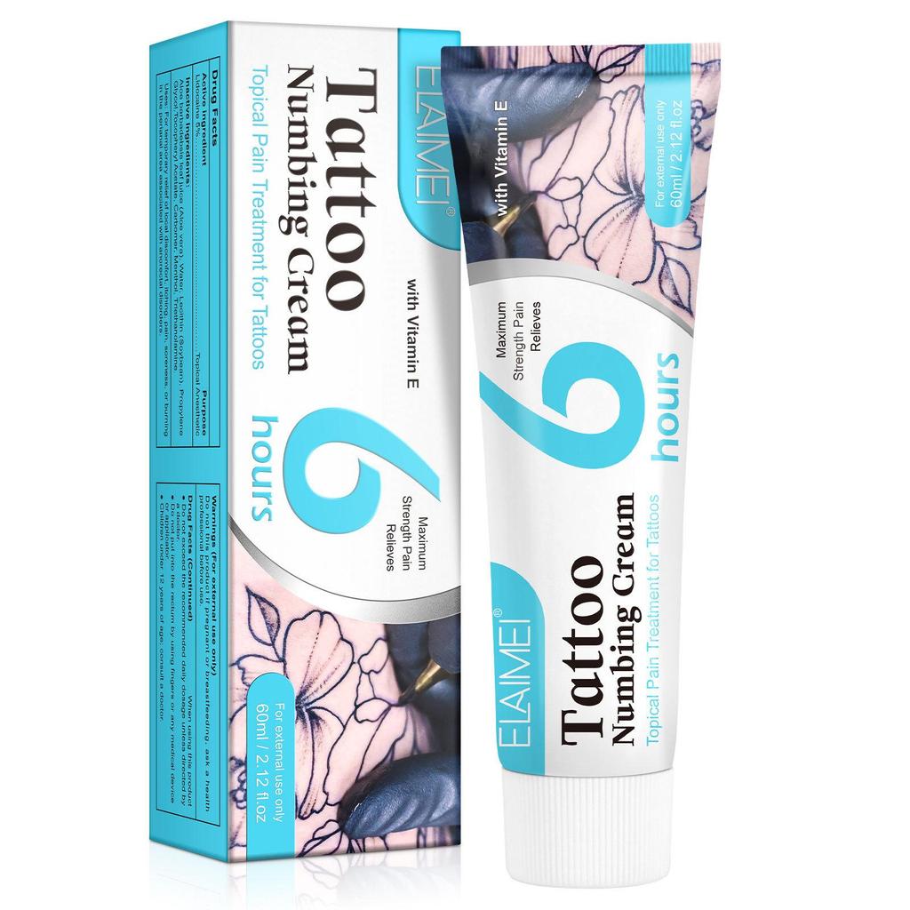 TKTX TATTOO Обезболивающий крем для тела на 6 часов 60 мл