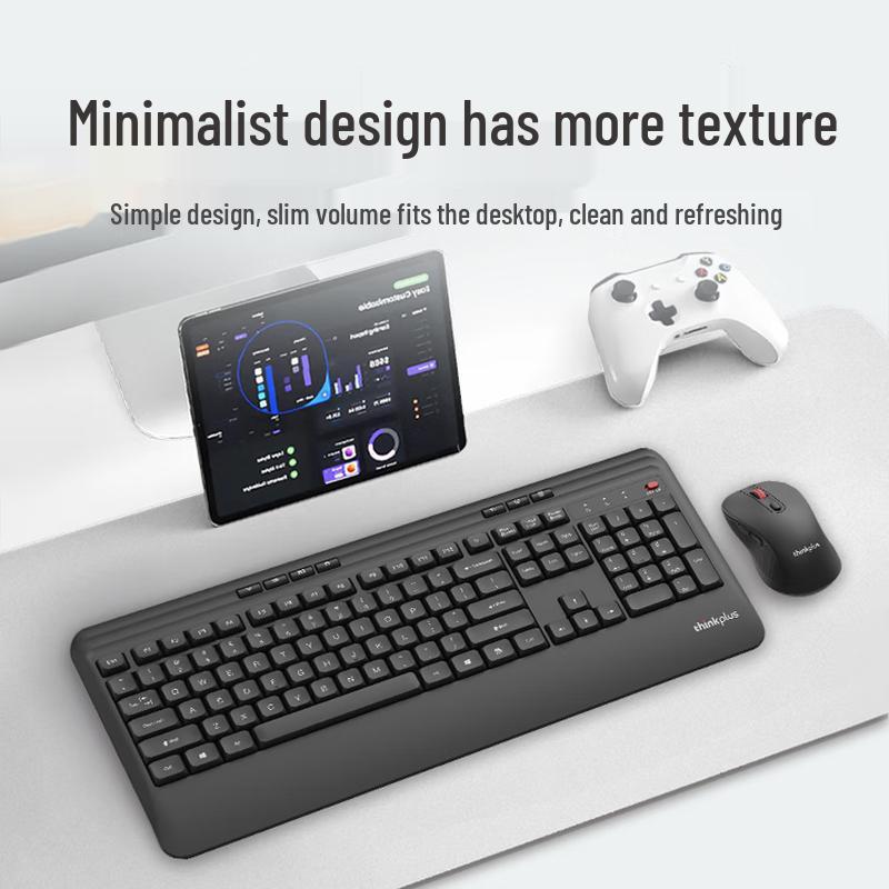 Беспроводная бесшумная клавиатура Lenovo ThinkPlus K320 Pro