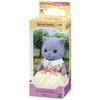 Кукла Sylvanian Families Кошка Девочка Сертификация ST Mark Возраст Игрушка Кукольный домик Sylvanian Families ЭПОХА [Персидский (Серый)] Ni-106 3+