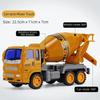 Pull Back Car Engineering Construction Truck Plastic Construction Dump Truck  Boys Toys