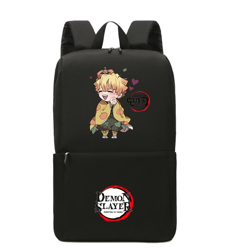 Рюкзак в стиле аниме «Убийца демонов» Nezuko Kawaii, школьная сумка с героями мультфильмов, большая вместимость, манга для путешествий, повседневная сумка для книг для девочек для взрослых
