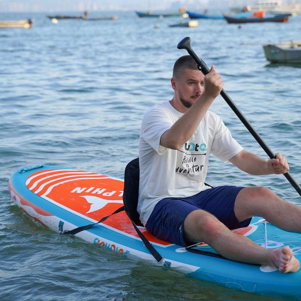 FunWater NEW SUPFW08C Inflatable Stand Up Paddle Board 10.6'' Long 33'' Wide 6'' Thick