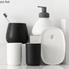 Nordic Ceramics Bathroom Supplies Набор из четырех предметов Аксессуары для ванной комнаты Набор из пяти предметов Бутылка для лосьона Чашка для ополаскивателя для полости рта Мыльница