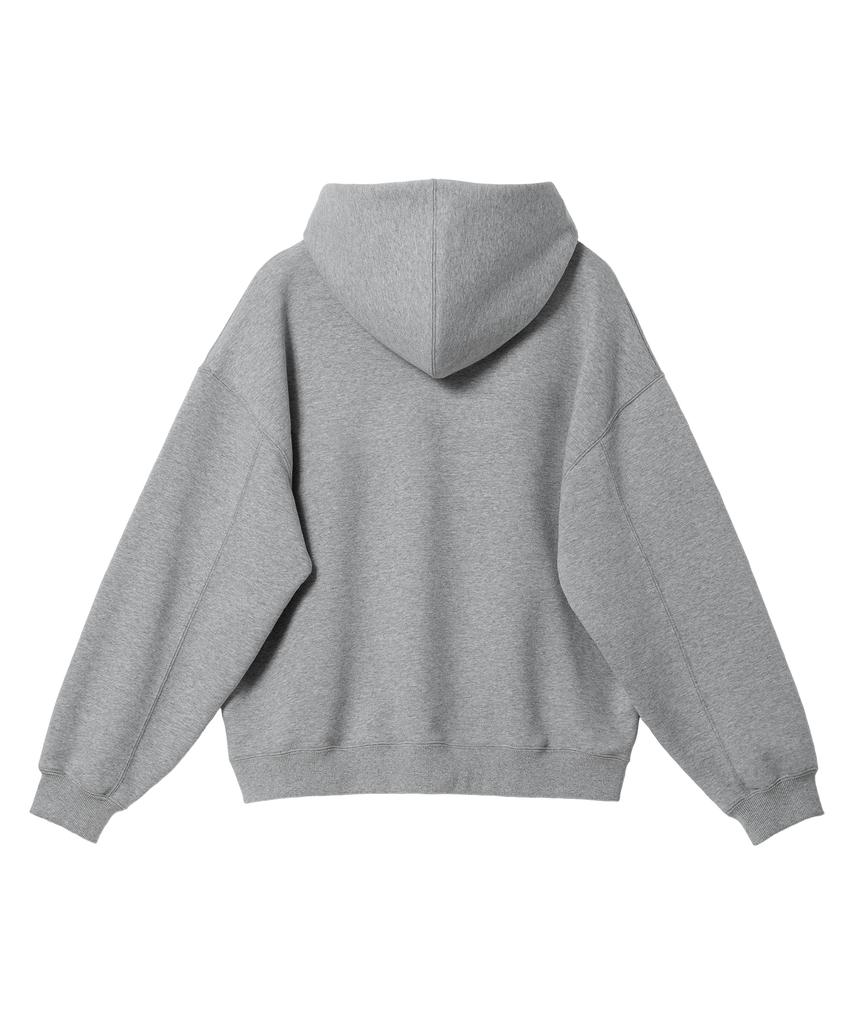 Худи на молнии Unionstudio Oversized с двусторонней разрезанной линией ( 3 цвета )