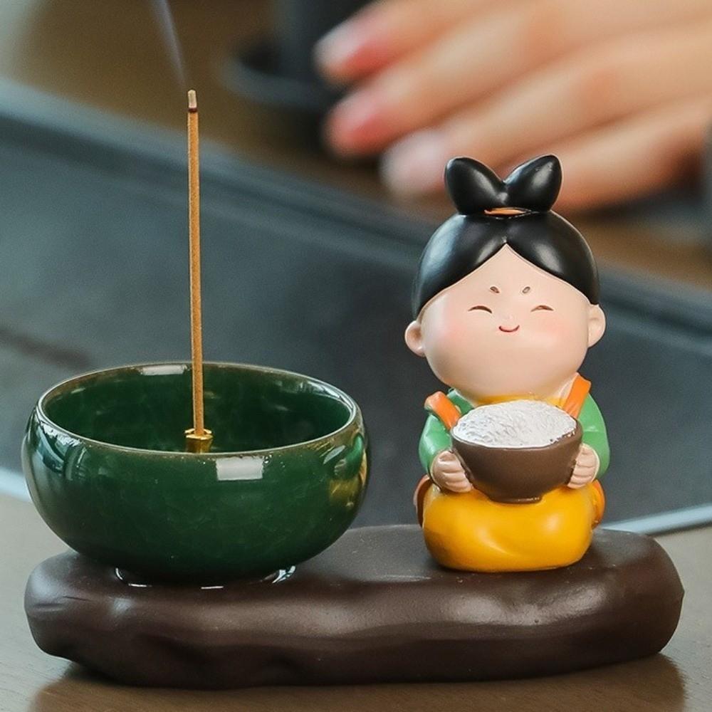 Traditional Ceramic Incense Stick Holder Creative Aromatherapy Base Yoga Studios