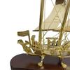 Nautical Marine Sailing Ship Brass, Wooden Handcrafted  Decorative, Gifting Showpiece Royal Navy