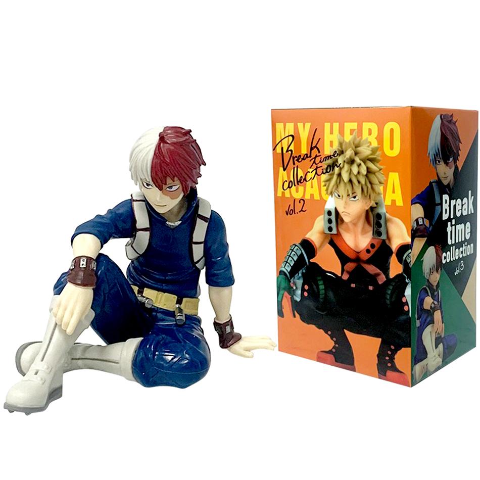 In Stock  Hero Academia Tsuyu Asui /Midoriya Izuku/Bakugou Katsuki/Todoroki So Figure Anime Model Dolls Toy Gift
