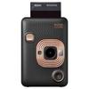 Гибридная камера и принтер для моментальных фотографий instax Mini LiPlay с ЖК-экраном, мини-пленочная форма, элегантный черный цвет 2-в-1, 2,7 дюйма