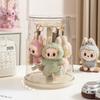 Transparent Rotating Display Box for Pop Mart Plush Toys - Cute Little Monster Dolls