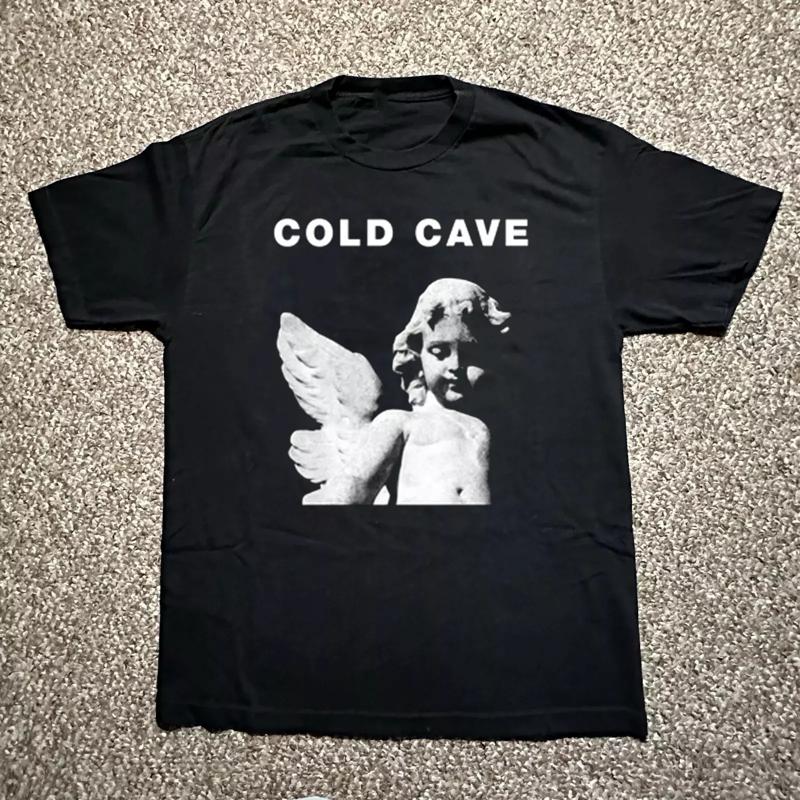 Редкая футболка COLD CAVE Passion Depression Band Черная Все размеры