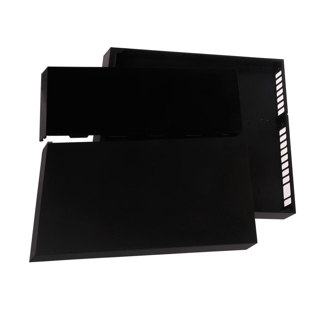 Чехол для игрового автомата, сплошной цвет, сменный корпус игровой консоли, полный корпус для PS4 1000 1100, игровые аксессуары, черный