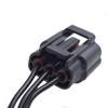 Ignition Coil Plug Female 3 WIRE Connector Pigtail Harness 1832A016,MR994643 For DODGE MITSUBISHI 1999-2007