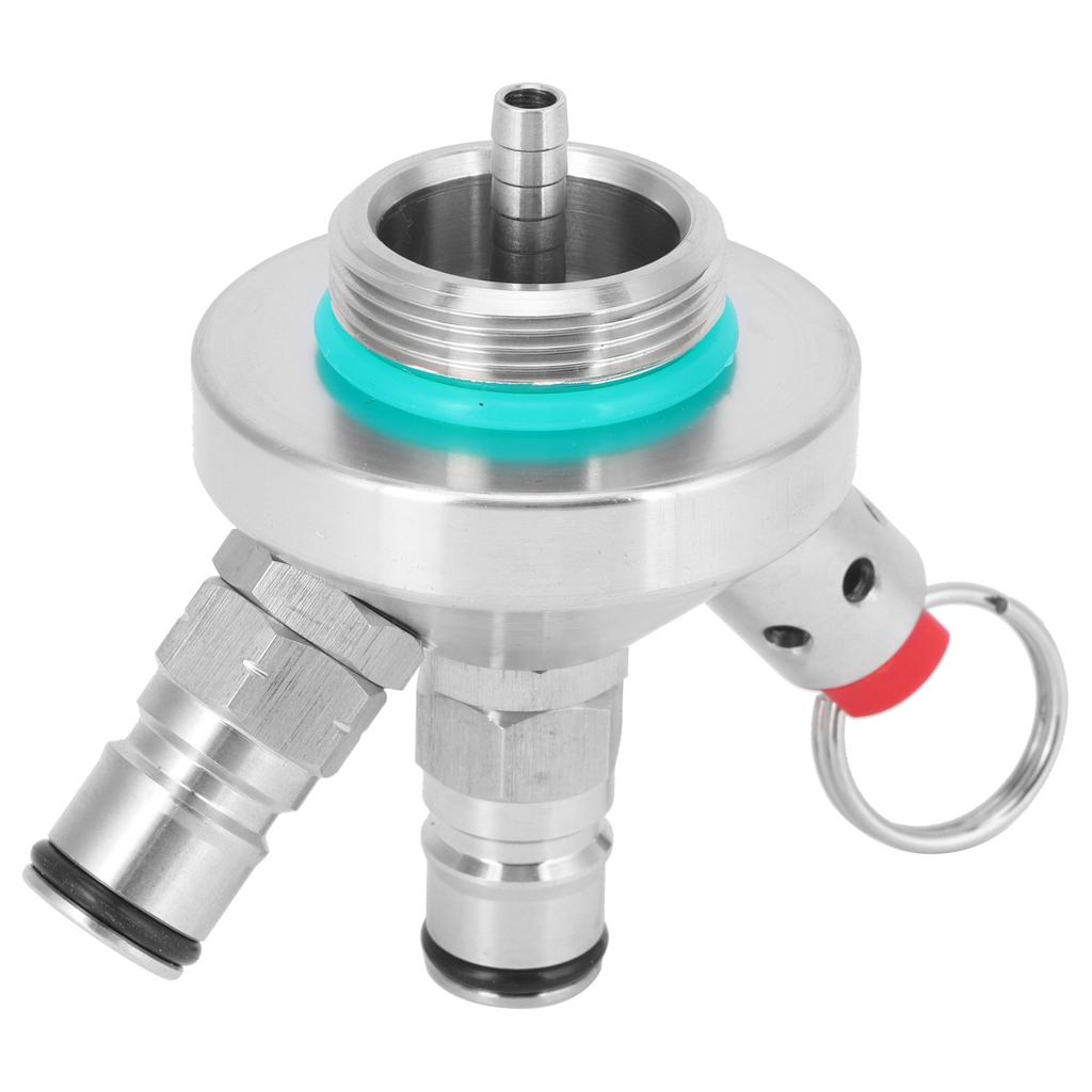 Кран для пивных бочонков 304 из нержавеющей стали, диспенсер для вина для бочек 5 л / 10 л, аксессуар для домашнего пивоварения