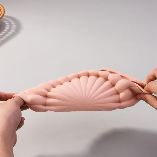 Silicone Baking Mold Sunflower Round Shape Easy Release Clean Baking Mold Heat-Resistant Cake Dessert Tool