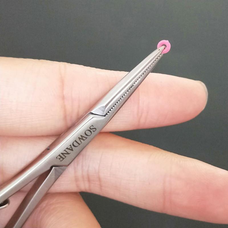 Стоматологическое ортодонтическое Матье эластичное кольцо для перевязки лигатуры держатель для галстука 14 см очень тонкий клюв