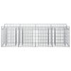 Gabion Raised Bed Silver