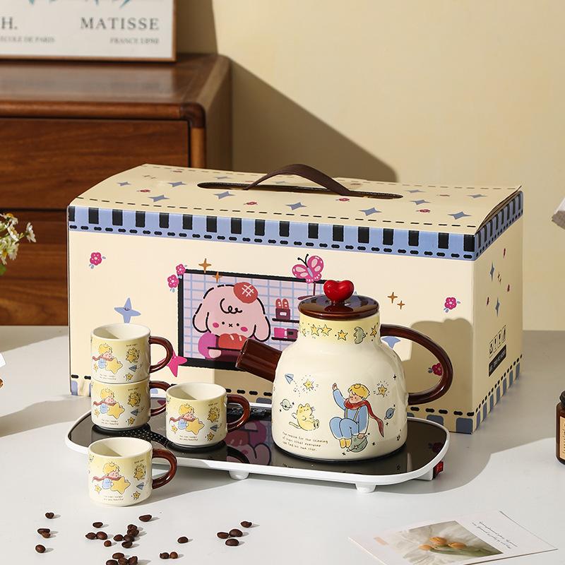 Высококачественный керамический горшок Звездного Принца Подарочные сувениры на открытие фестиваля для милого забавного горшка Чайник Чашка для воды Чашка для чая