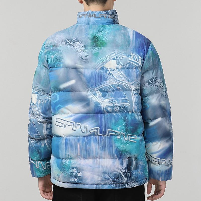 Timberland Multicolor Stand Collar Puffer Jacket Men's Multicolor A29D6-AN1