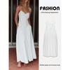 Za2024 Summer New Product Women's Clothes Vacation Style Elegant Comfortable Sling Midi Skirt Dress 7200230 250