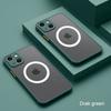 Матовый защитный чехол для Magsafe, магнитный чехол для беспроводной зарядки для Iphone 14 13 12 Pro Plus Max Mini, прозрачный жесткий чехол для ПК Defender Funda