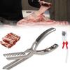 Rib Membrane Remover Stainless Steel Meat Trimmer Rib Membrane Stripping Tools Backyard Barbecue Accessory