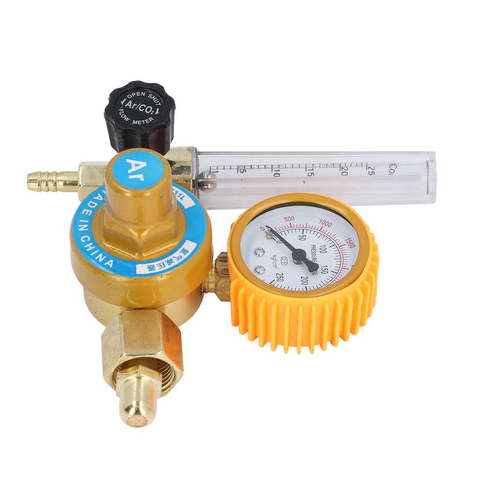 Регулятор газа аргона от 0 до 3500 фунтов на квадратный дюйм из алюминиевого сплава TIG Расходомер Редуктор давления газа аргона