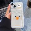 Card Phone Case for iPhone 11 13 XR 15 14 Pro Max iPhone 12 16 7 8 Plus XS Max Samsung S24 S23 A15 A55 A05 A54 Redmi 12 13C 13 9 Cartoon Protection
