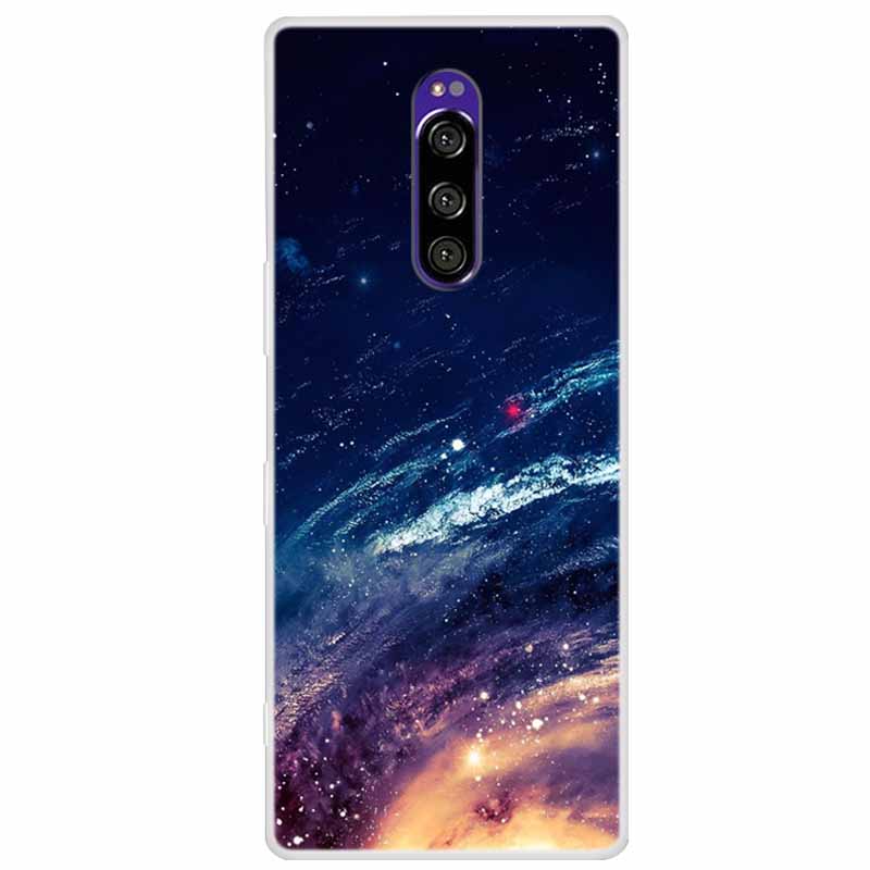 Чехол для Sony Xperia 1 Роскошные Животные Прозрачная Крышка для Sony Xperia1 XZ4 SO-03L SOV40 J8110 J9150 J8170 Корпуса Чехлы для Телефона