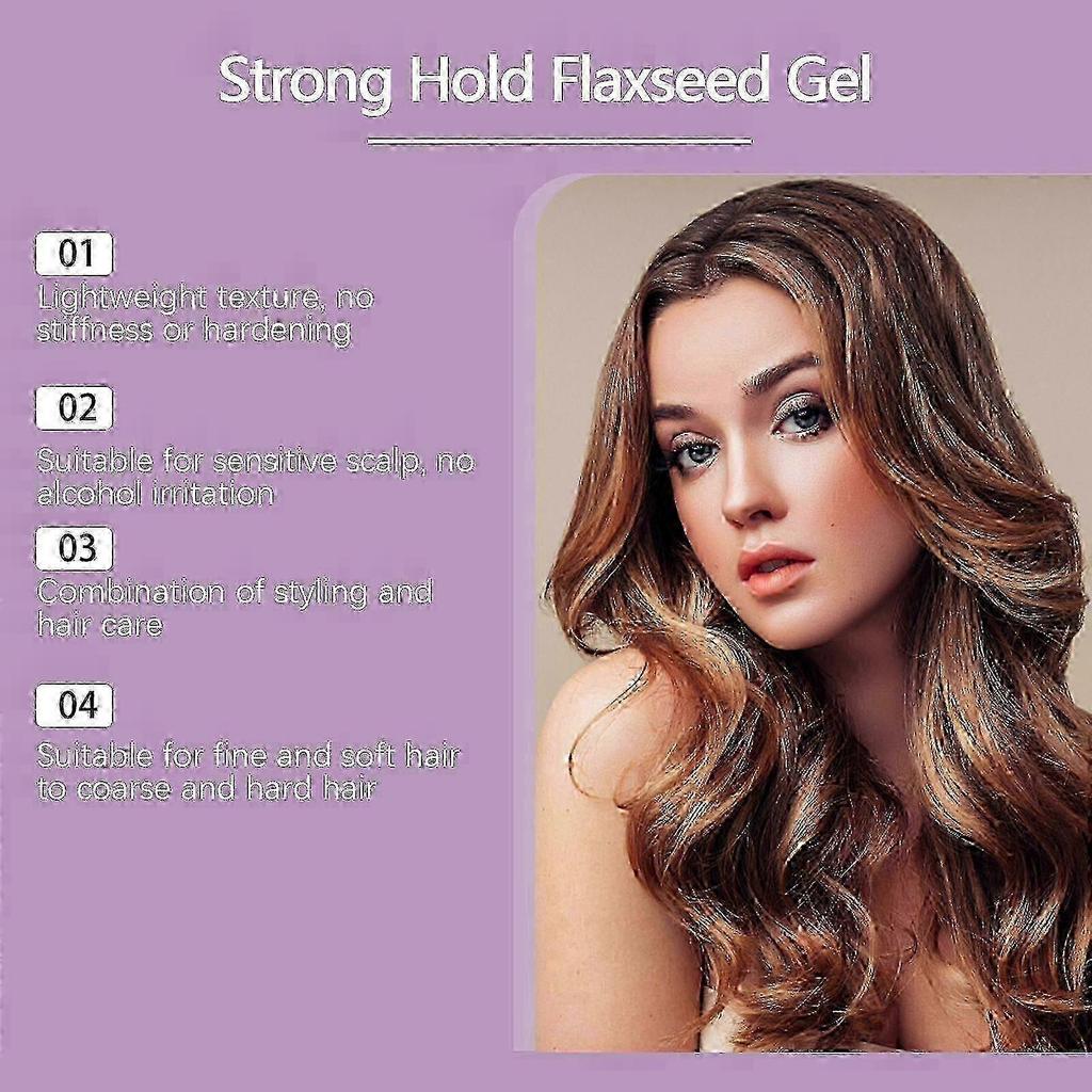 3X Curls Strong Hold Gel + Hydrating Curl Cream Set, Long-lasting Extra Strong Scrunch Gel for Defined Curls, Curl Cream for Smooth & Defined Curls