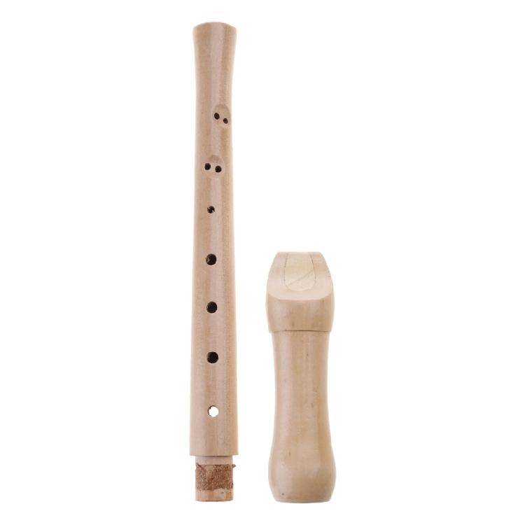 Деревянная сопрано-блокфлейта в немецком стиле, ключ C, 8 отверстий, для взрослых и начинающих, с сумкой