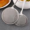 3Pcs Sieve Spoon Durable Fine Mesh Stainless Steel Oil Filter Spoon Sturdy Long-lasting Strainer for Home Kitchen