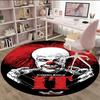 1pc Pennywise1 Print Round Carpet Chair Round Carpet Suitable for Bedroom Living Room Home Decorative Carpet
