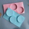 3 Cavity Round Silicone Disc Cake Mold Baking Molds Making Candy Soap Resin Art Mousse Cake Pan French Dessert Pie