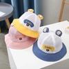 Summer Kids Bucket Hat Breathable Sun Cap Outdoor Baby Bucket Caps  for Infant Girls Boys