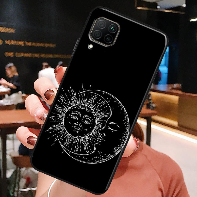 Чехол Sun Moon Star Астрологический Небесный Для Huawei Honor X8a X7a X9a X8 50 70 90 Lite Magic5 Pro P20 P30 P40 P50 P60 Nova 9 5T