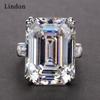 Lindon Classic Ring For Women With Round Shape Zircon Wedding Party Gift Size 6-10