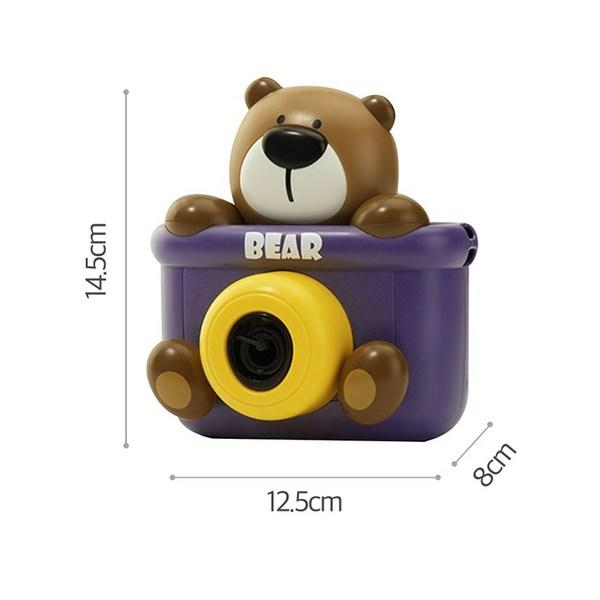 Lets Toy Camera Bubbles BEAR + Refill Solution 2p Корейские детские игрушки