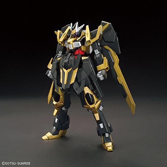 Пластиковая модель HGBF Gundam Build Fighters AR Gundam Schwarzritter в масштабе 1/144 с цветовой кодировкой