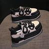 Thick-soled Black and White Panda Board Shoes Women's Spring 2025 New Popular Soft-soled Lightweight Sports Little White Shoes Ins Versatile
